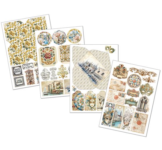 Junk Journal & Ephemera Book "Venice Dream"