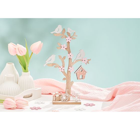 VBS Wooden building kit "Tree with birdhouse"