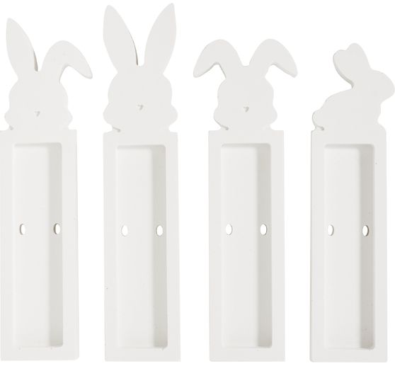 Moule en silicone VBS &laquo; Support &agrave; barre de chocolat Bunny &raquo;
