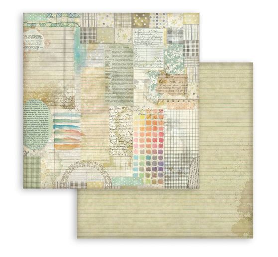 Scrapbook-Block "Daisy Art Backgrounds"