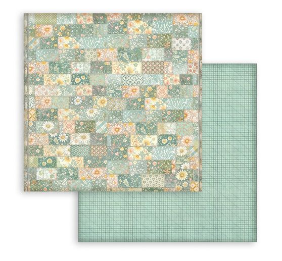 Scrapbook-Block "Daisy Art Backgrounds"