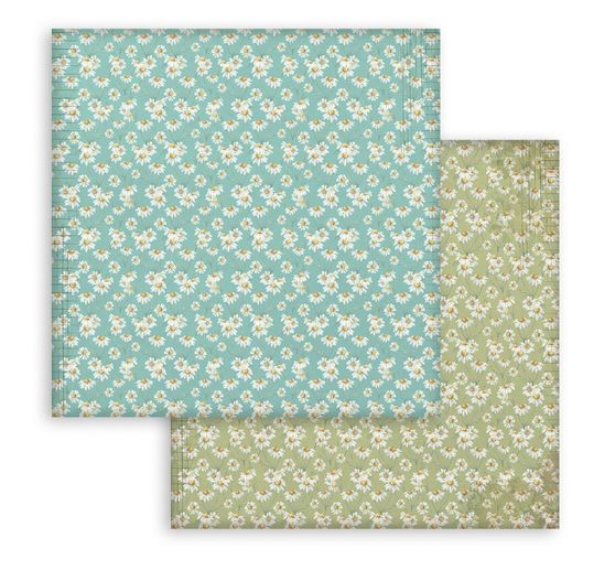 Scrapbook-Block "Daisy Art Backgrounds"