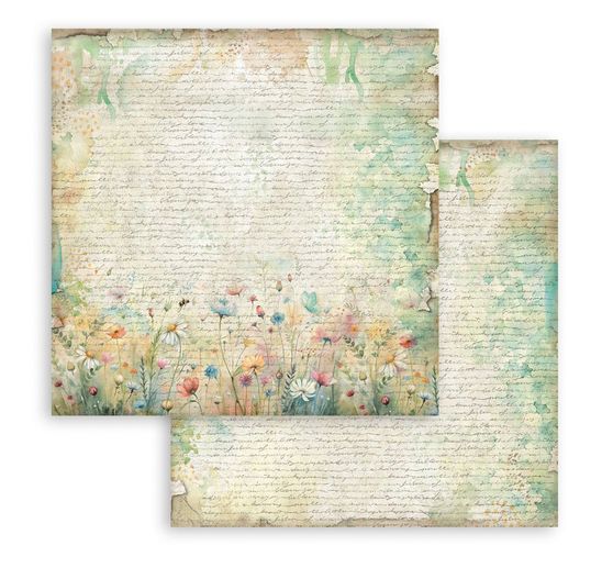 Scrapbook-Block "Daisy Art Backgrounds"