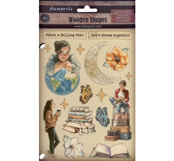 Lasercut-Motive "Secret Diary"