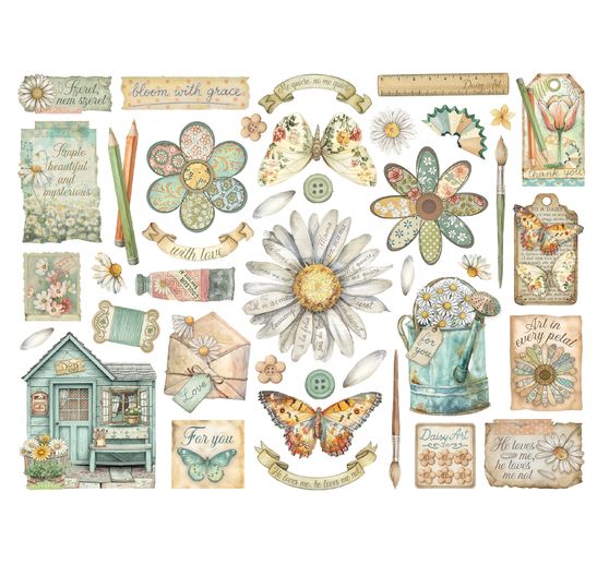 Stanzmotive "Daisy Art"