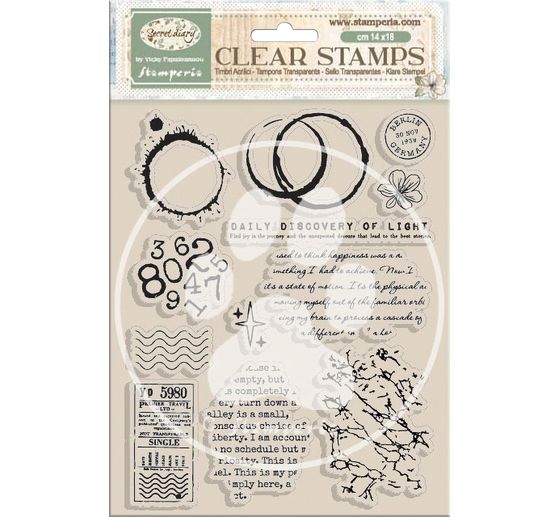 Clear-Stamps "Secret Diary"