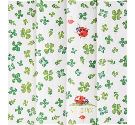 Mouchoirs en papier &laquo; Viel Gl&uuml;ck &raquo;