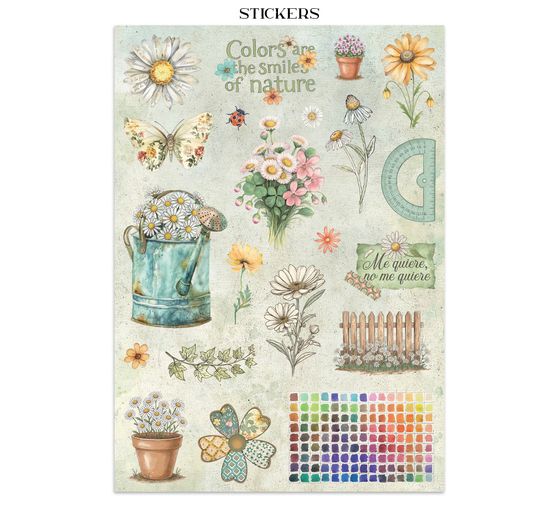 Junk Journal Book "Daisy Art"