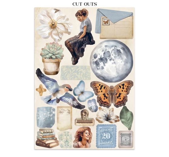 Junk Journal Book "Secret Diary"