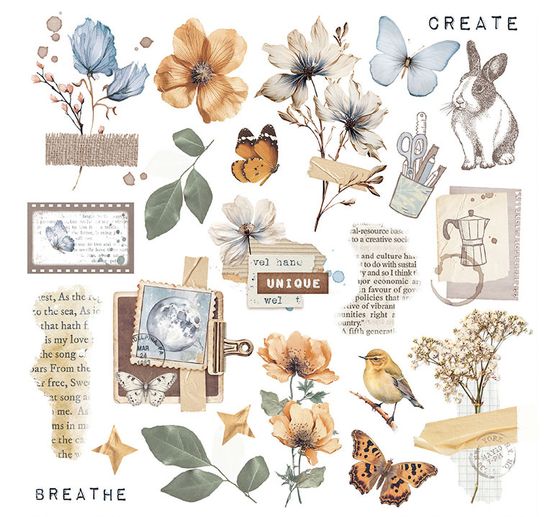 Rub On Sortiment "Secret Diary"