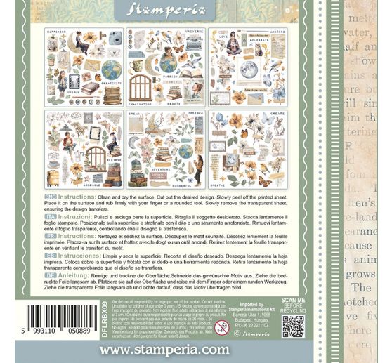 Rub On Sortiment "Secret Diary"