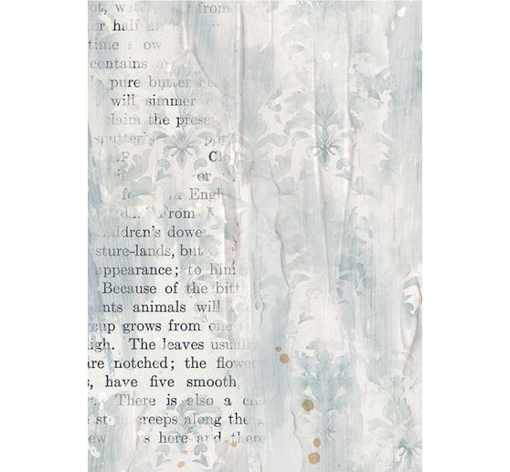 Soie de paille &agrave; motifs backgrounds &laquo; Secret Diary &raquo;, set de 8 pi&egrave;ces