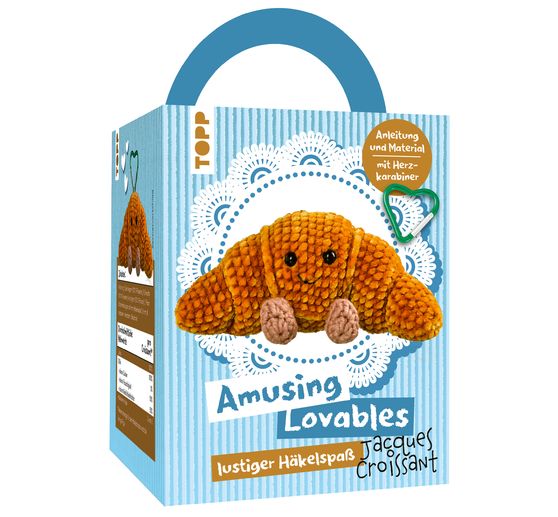 Set crochet &laquo; Amusing Lovables - Jacques Croissant &raquo;