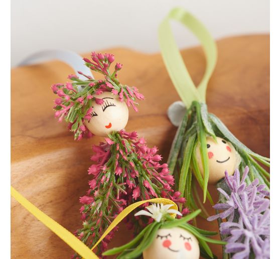 Bruy&egrave;re, 24 brins de fleurs, L 26 cm