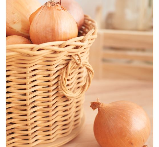 Kit cr&eacute;atif rotin VBS &laquo; Corbeille &agrave; oignons &raquo;