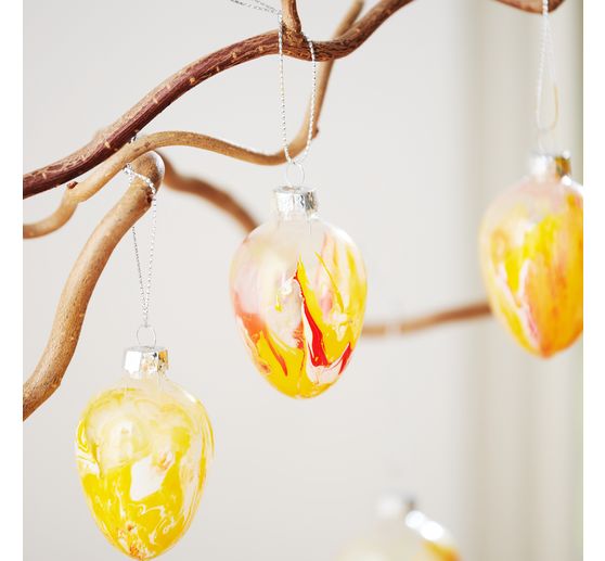 VBS Glas-Eier, 6 St&uuml;ck