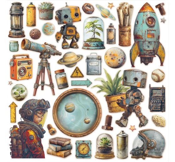 Bloc de papier scrapbooking &laquo; A New Beginning &raquo;