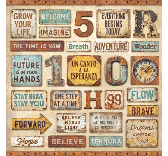 Bloc de papier scrapbooking &laquo; A New Beginning &raquo;