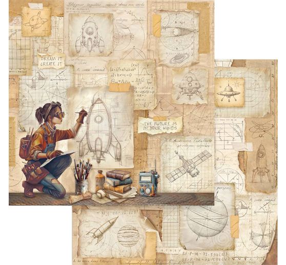 Bloc de papier scrapbooking &laquo; A New Beginning &raquo;