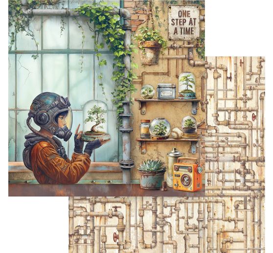 Bloc de papier scrapbooking &laquo; A New Beginning &raquo;