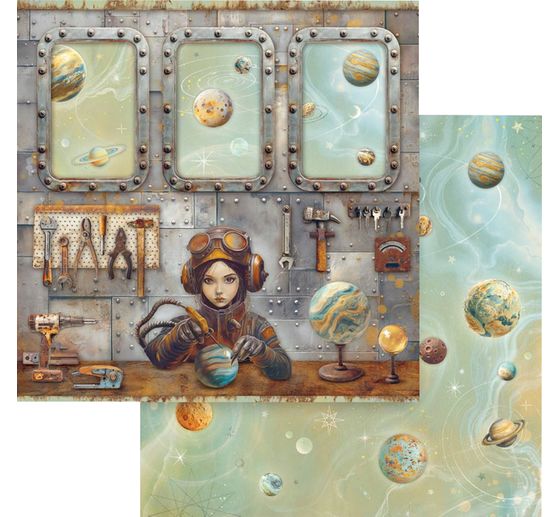 Bloc de papier scrapbooking &laquo; A New Beginning &raquo;