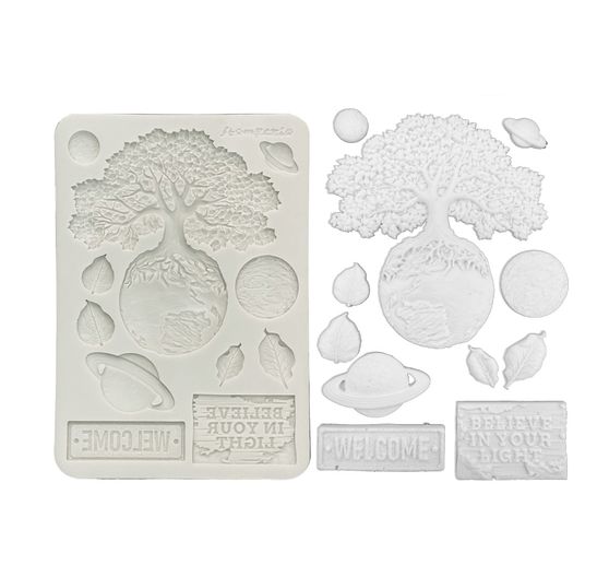 Silikonform A5 "A New Beginning - Planets"