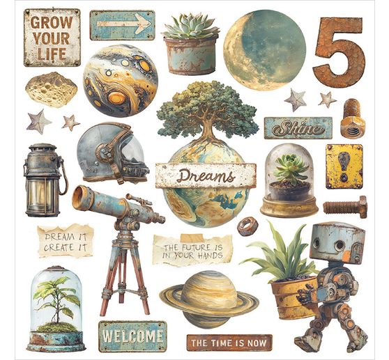 Assortiment de Rub On &laquo; A New Beginning &raquo;