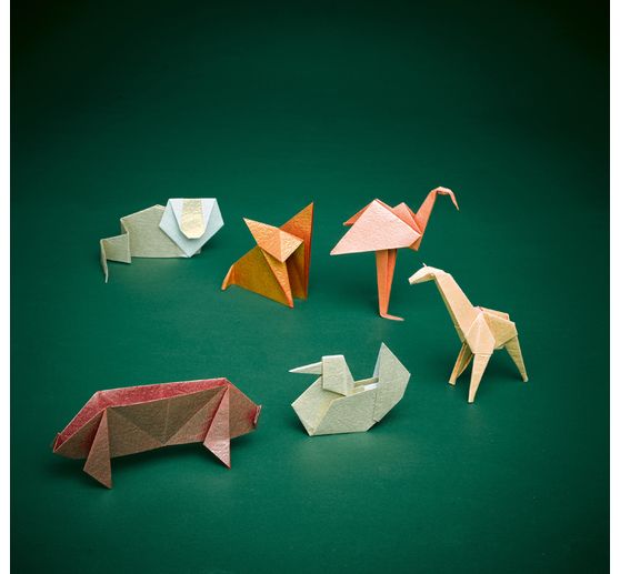 Livre &laquo; Faszinierende Origami-Tierparade &raquo;