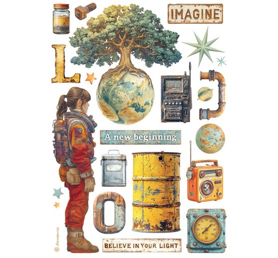 Washi Pad &laquo; A New Beginning &raquo;