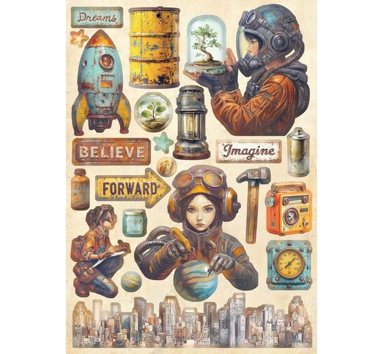 Junk Journal Book "A New Beginning"