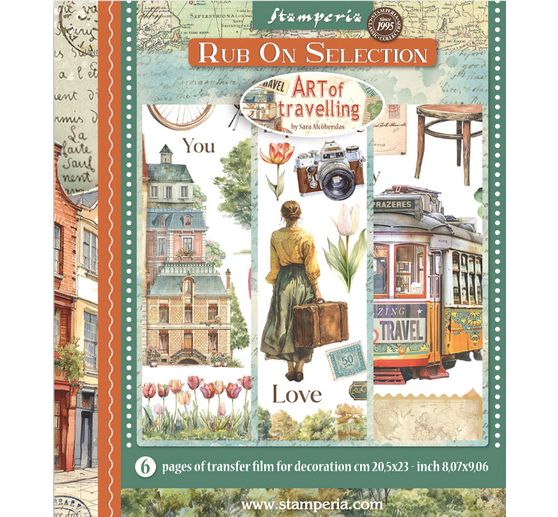 XL Rub On Sortiment "Art of Travelling"