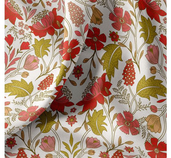 Baumwoll-Stoff "Lizy"