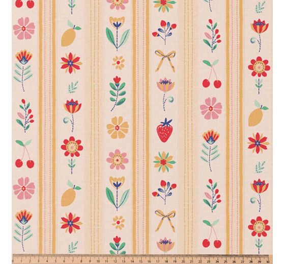 Cotton fabric "Summer Ribbon"