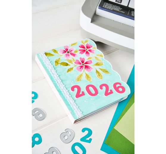 Sizzix Thinlits Punching template "Numbers by Eileen Hull"