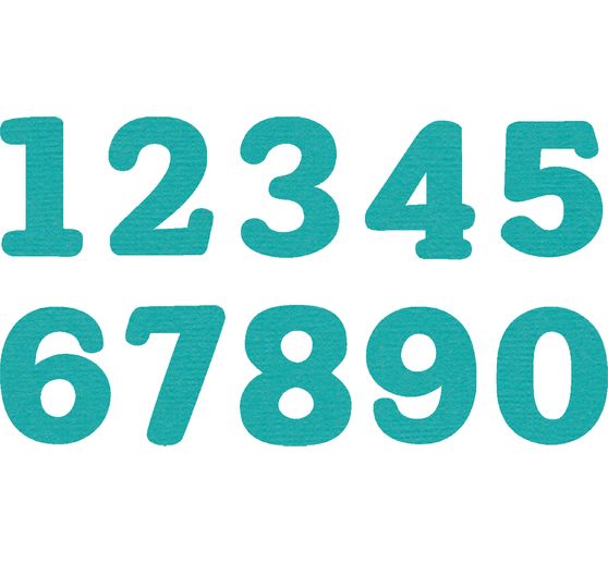 Sizzix Thinlits Punching template "Numbers by Eileen Hull"