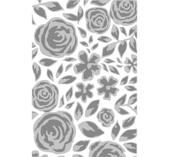 Gabarit d'embossage multi-niveaux Sizzix &laquo; Watercolor Bouquet &raquo;