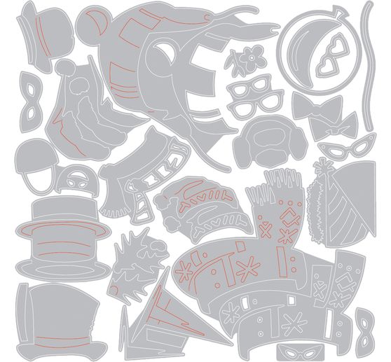 Sizzix Thinlits Punching template "Small Accessories by Tim Holtz"