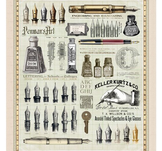 Papier scrapbooking &laquo; Typographic &raquo;