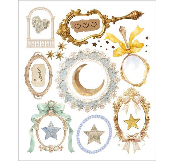 Art Stickers "Whisper Frames"