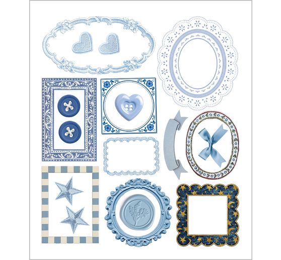 Art Stickers "Whisper Frames"