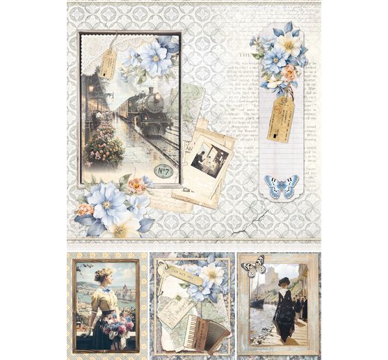 Paper set "Eastern Journey"