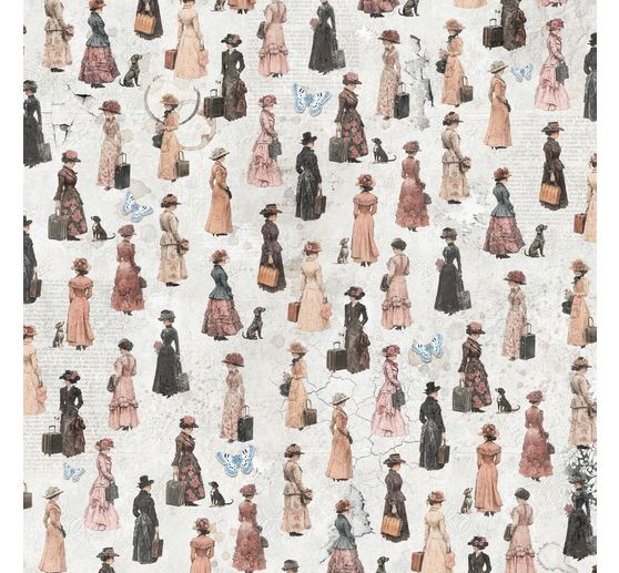 Papier scrapbooking &laquo; Eastern Journey &raquo;