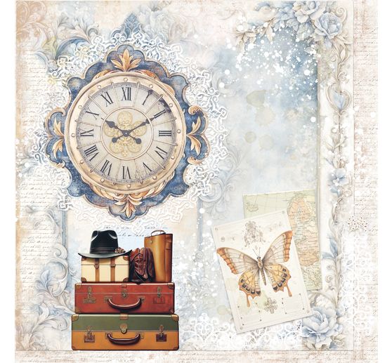 Papier scrapbooking &laquo; Eastern Journey &raquo;