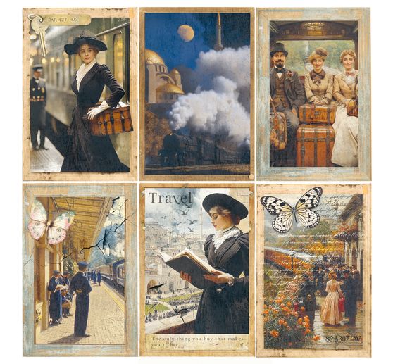 Papier scrapbooking &laquo; Eastern Journey &raquo;