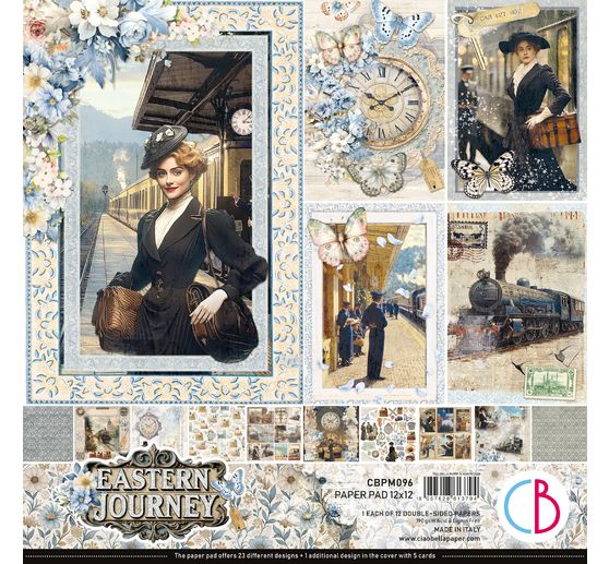 Papier scrapbooking &laquo; Eastern Journey &raquo;