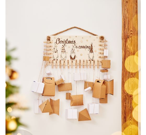 Bo&icirc;tes d'allumettes VBS &laquo; Papier kraft &raquo;, 11 cm