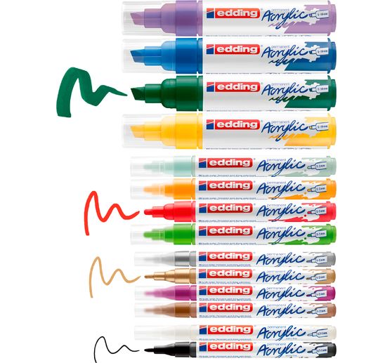 edding Acrylic "Acrylic marker Creative Set", set of 14