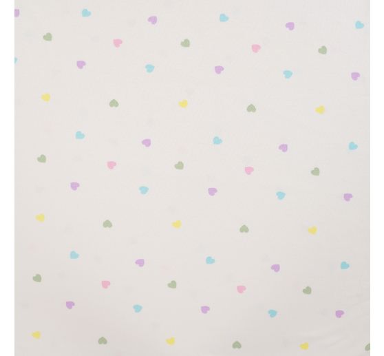 Jersey fabric "Little Hearts"