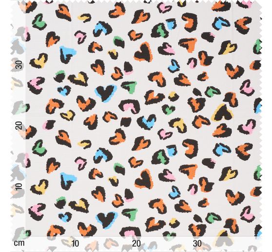 Baumwoll-Stoff "Love Leo"