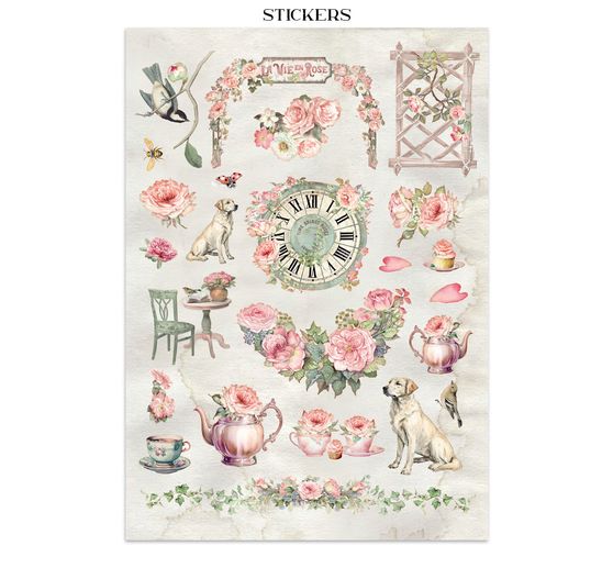 Junk Journal Book &laquo; House of Roses &raquo;